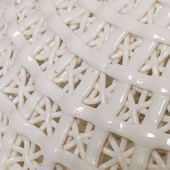 Cyan Design Porcelain Lattice Basket - Picture 9 of 11